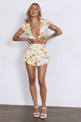 Clouded Shorts Yellow