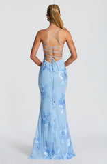 JOYCE | FLORAL CORSET MAXI DRESS