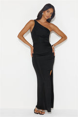 Steal The Attention Maxi Dress Black