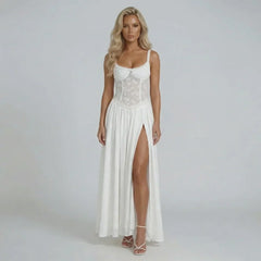 Amelie Slit Maxi Dress