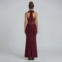 Grace Ruched Maxi Dress