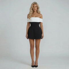 Lilliana Bow Mini Dress