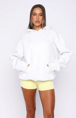 Verano Sixteen Valeria Oversized Hoodie Grey Marle