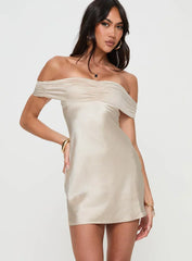 Sadee Mini Dress Champagne