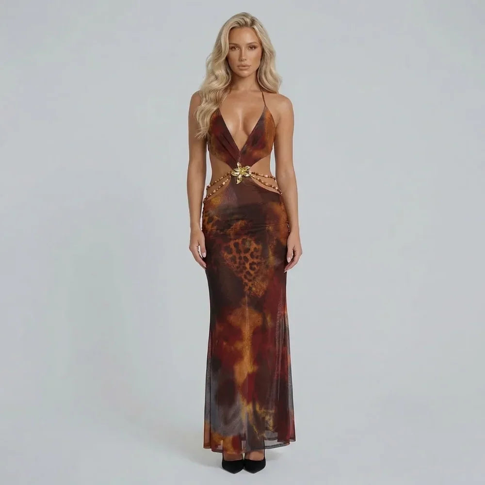 Elena Cutout Maxi Dress