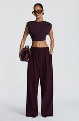 Amara Top - Plum