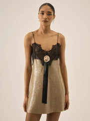 Sylvie Sequin Mini Dress