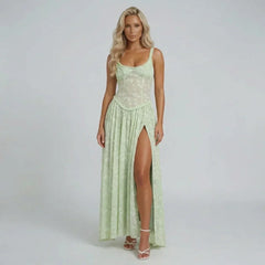 Amelie Slit Maxi Dress