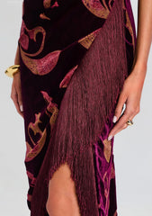 Iridessa Velvet Dress
