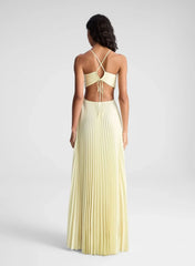 MONICA | HALTER MAXI DRESS