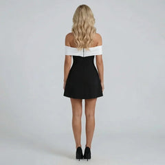 Lilliana Bow Mini Dress