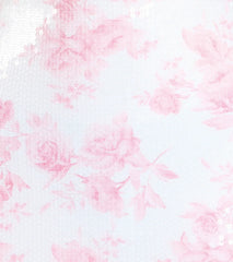 Farryn Lace-Up Mermaid Floral Sequin Formal Dress