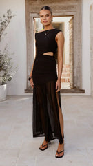 Maella Maxi Dress - Black