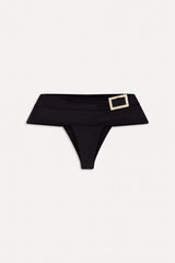 x BELLA HADID Maverick Micro Swim Skirt - Black