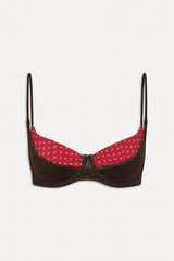 x BELLA HADID Montana Underwire Bikini Top - Lovebug