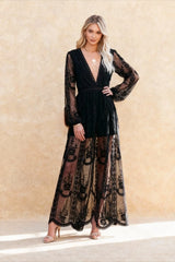 Boho Lace Stylish Maxi Dress