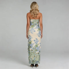 Savannah Ruffle Maxi Dress