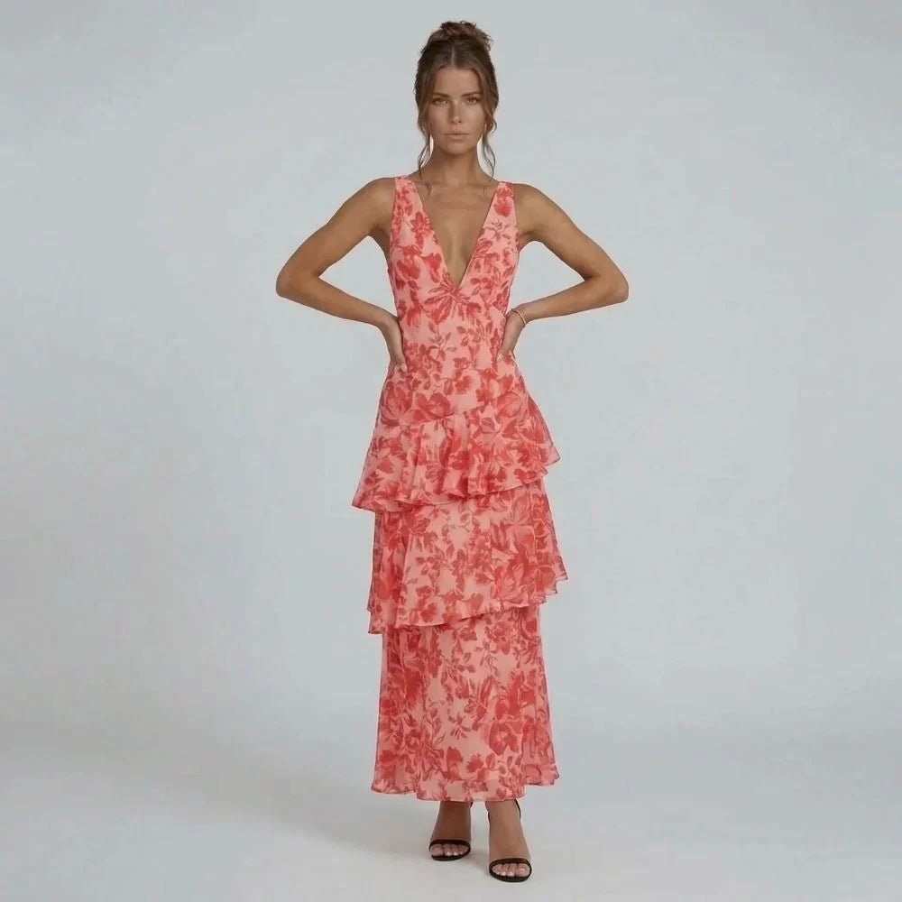Seraphina Tiered Maxi Dress