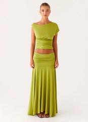 LIANA | RUCHED MAXI SET