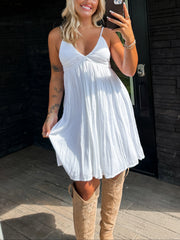 Willow Mini Dress - White